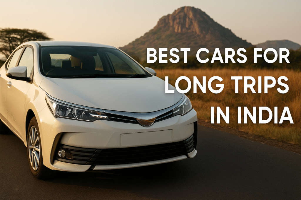 best car for long trips in India